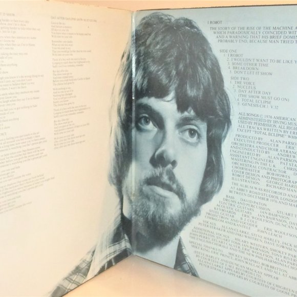 1977 Alan PARSON PROJECT Vinyl Record Arista Records AI7002  Lp Album Dj Music - Picture 3 of 4